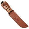 KA-BAR 1217S Brown Leather Sheath for KB1217