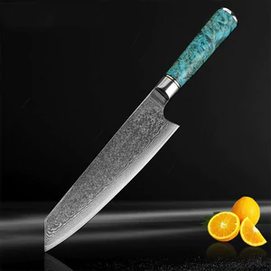 8-Inch Damascus Steel Japanese Knife, VG10 67LAYERS Super Steel