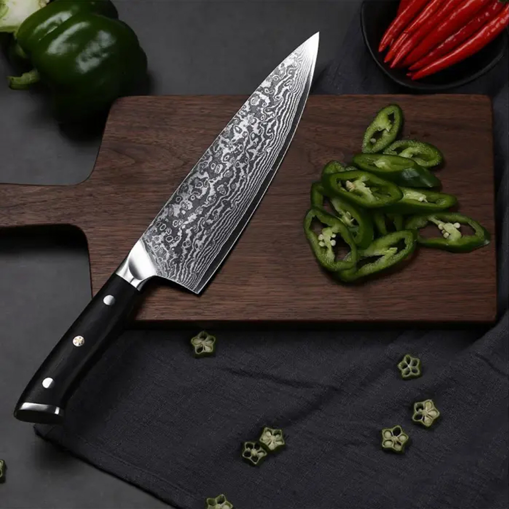 Professional 8” Handmade Damascus Chef Knife