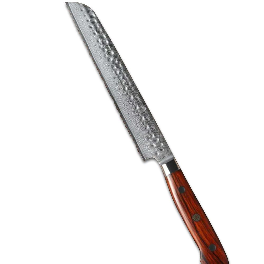 High-end Sharp Blade Damascus Steel Bread Knife