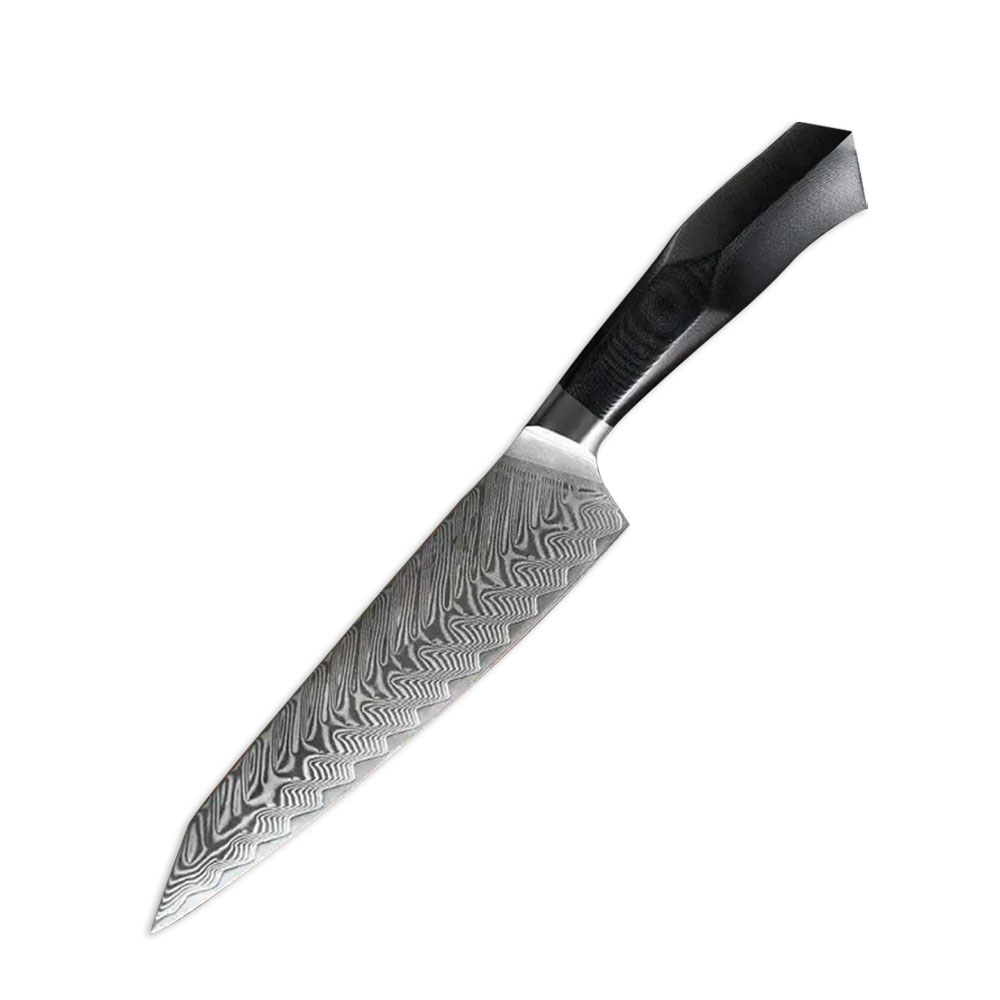 Professional 67 Layers Damascus Steel Carving Knife With G10 Handle