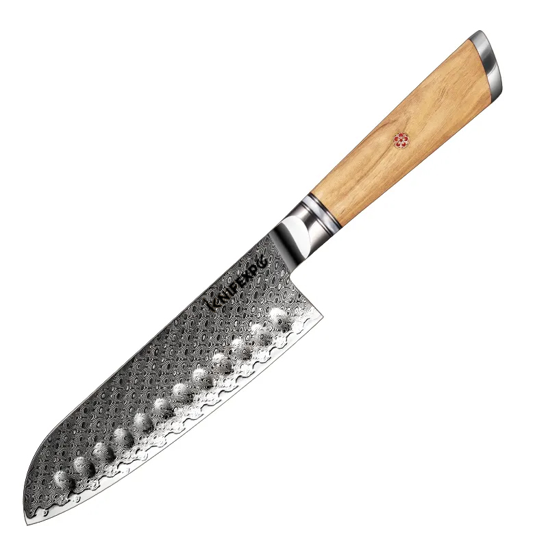 7" Santoku Knife 67-Layer Damascus Steel Blade