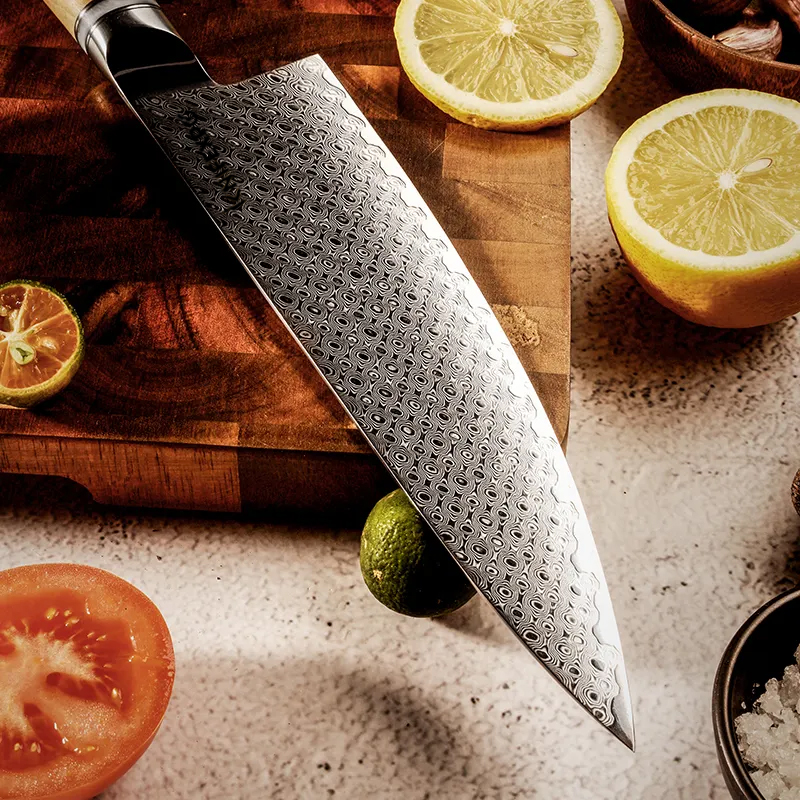 8Chef Knife 67 layer Damascus Steel