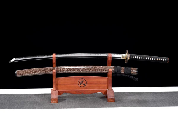 Dentō Katana full sword with lacquered saya